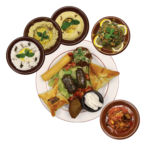 mezze_plus_assiette Restaurant Libanais à BORDEAUX