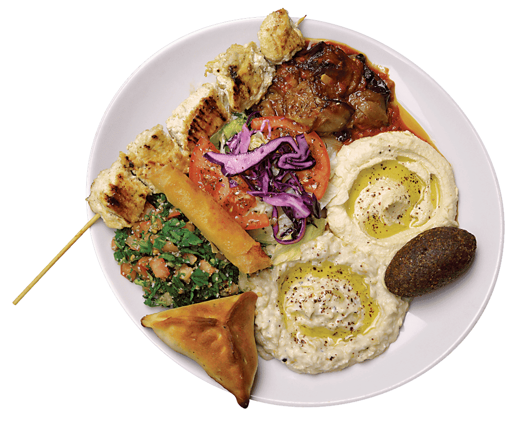 mezze_plus_assiette Restaurant Libanais à BORDEAUX